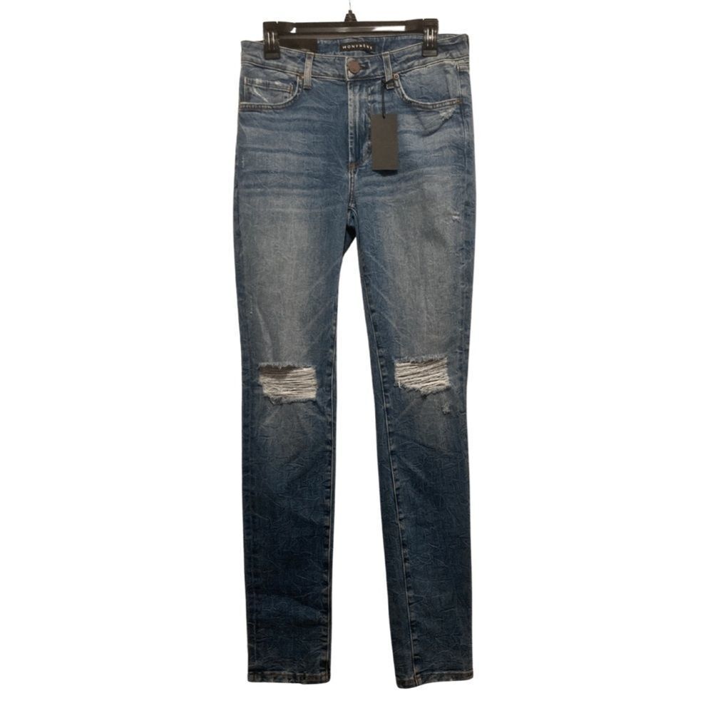 Monfrère Greyson Distressed Sicily Skinny Jeans - Picture 4 of 11